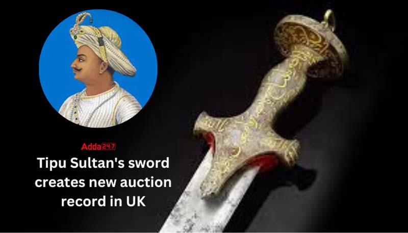 Gem-set, enamelled Tipu Sultan sword sells for GBP 100,800 at auction ...