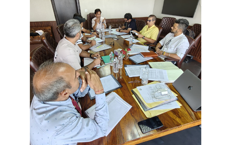 Mithun Manhas convening North Zone selection committee meeting in Delhi on Thursday.